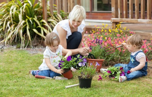 Seasonal lawn care in Hackney